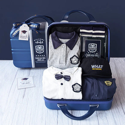 Baby boy jumpsuit set Gift Box Academy Style Set