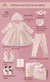 Pink dress (B combination) set suitcase